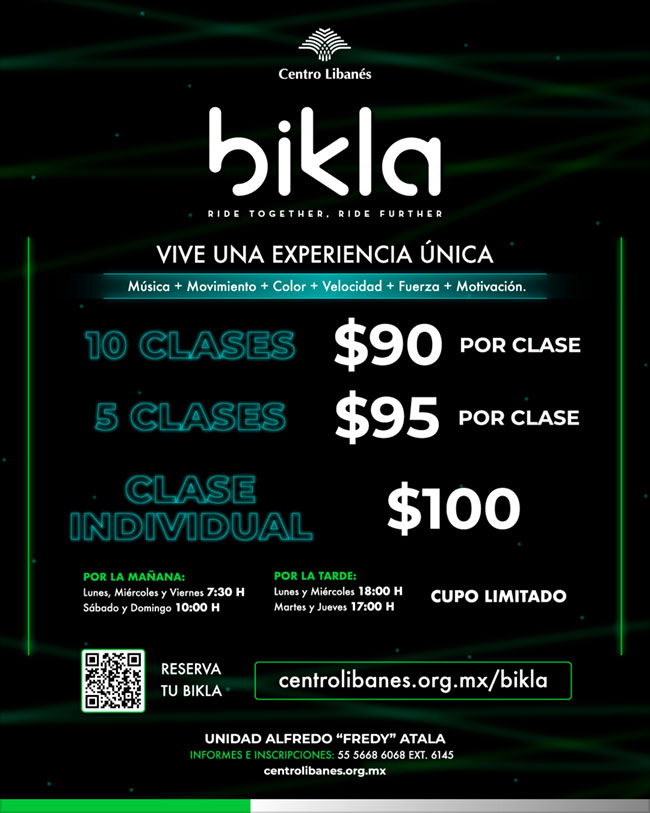 CENTRO LIBANÉS CLASES BIKLA