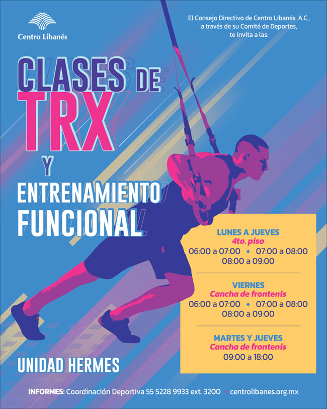 CENTRO LIBANÉS CLASES CLASES TRX