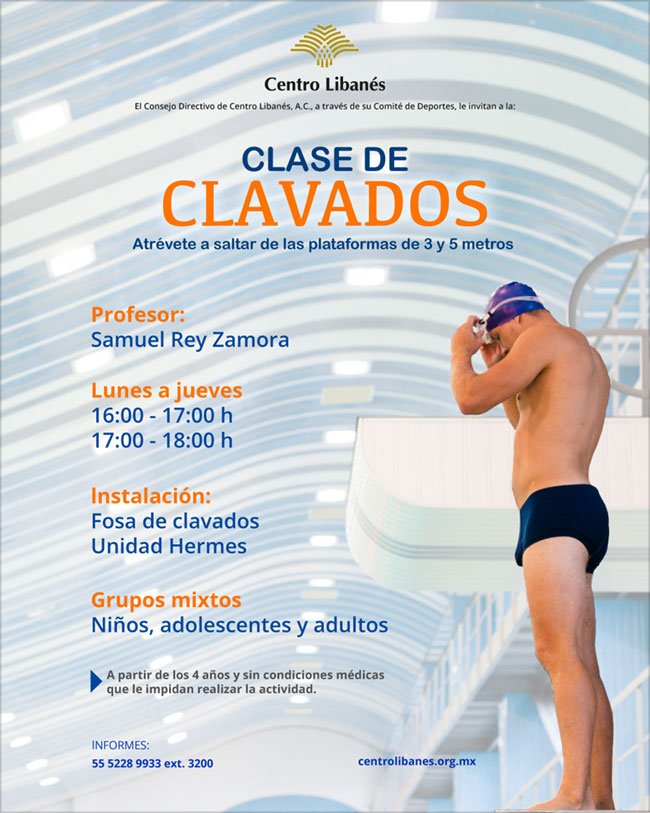 Centro Libanés CLASES CLAVADOS