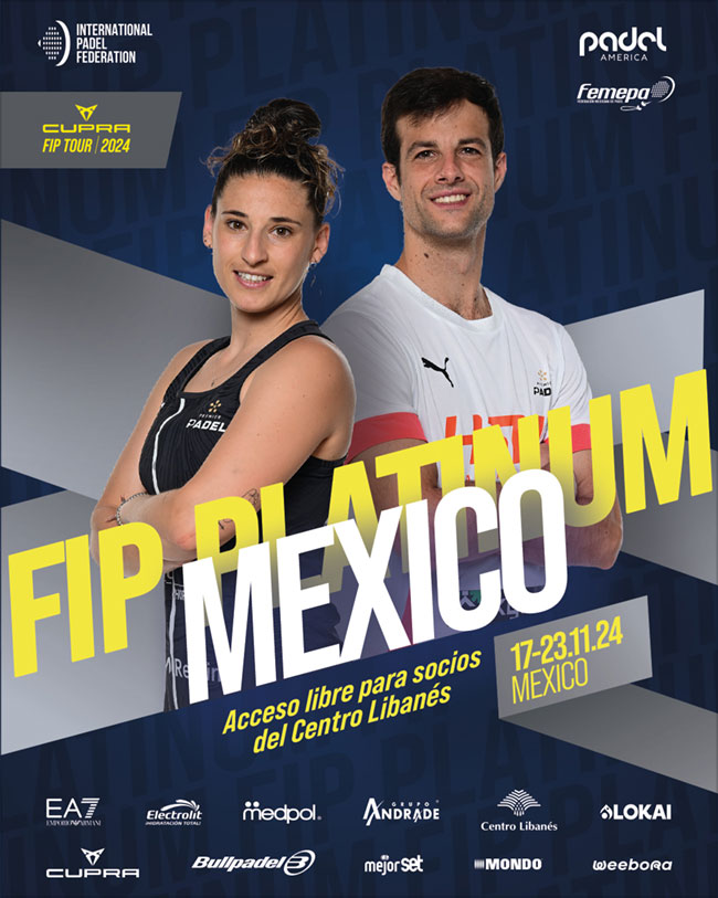 Torneo de pádel FIP PLATINUM MÉXICO